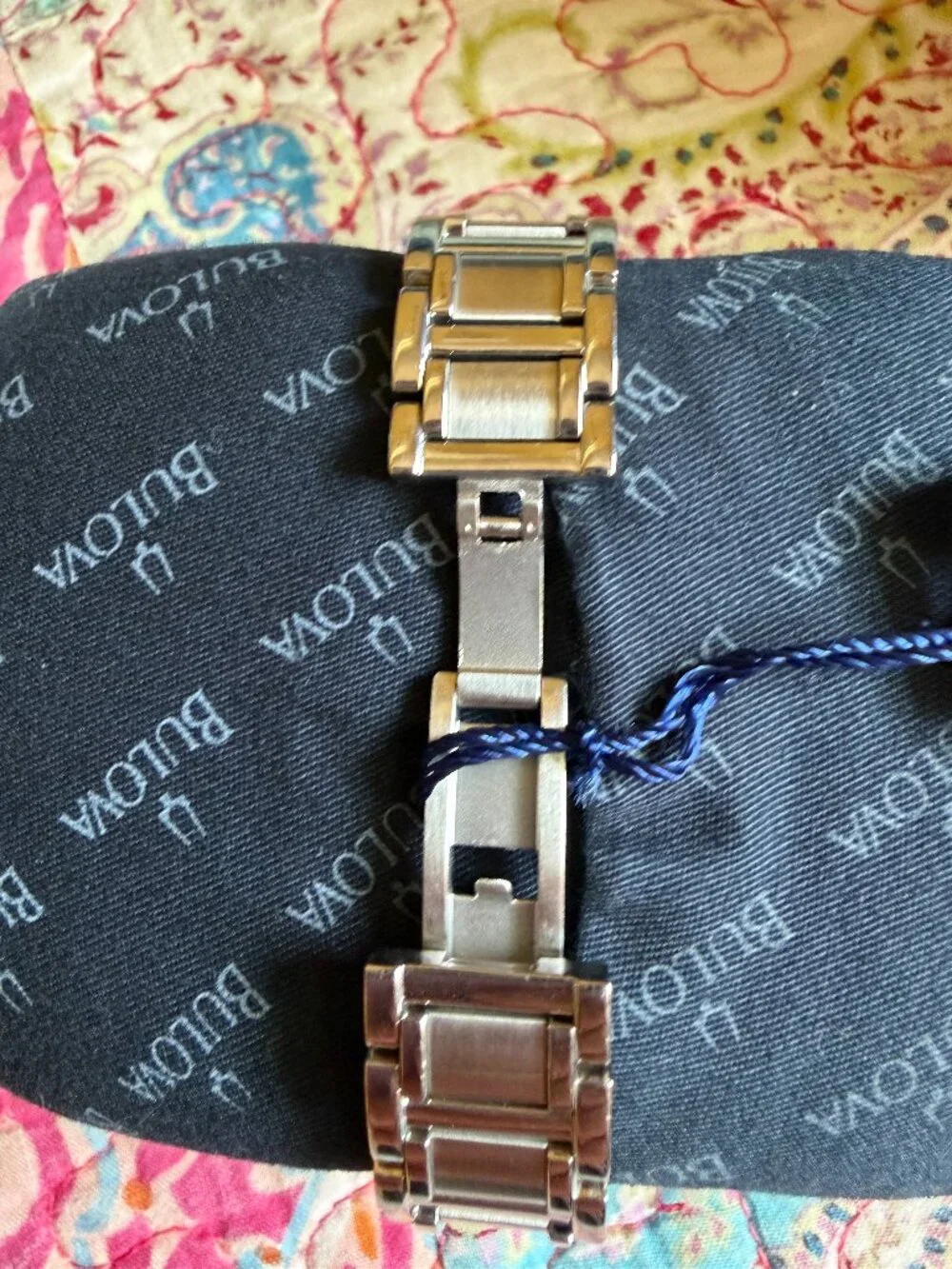 Bulova Women's Diamond Chronograph Watch (Model 96R19) NWT